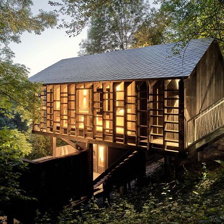 Hutstuf The Beaver & Private Outdoor Spa La Roche-en-Ardenne Exterior foto