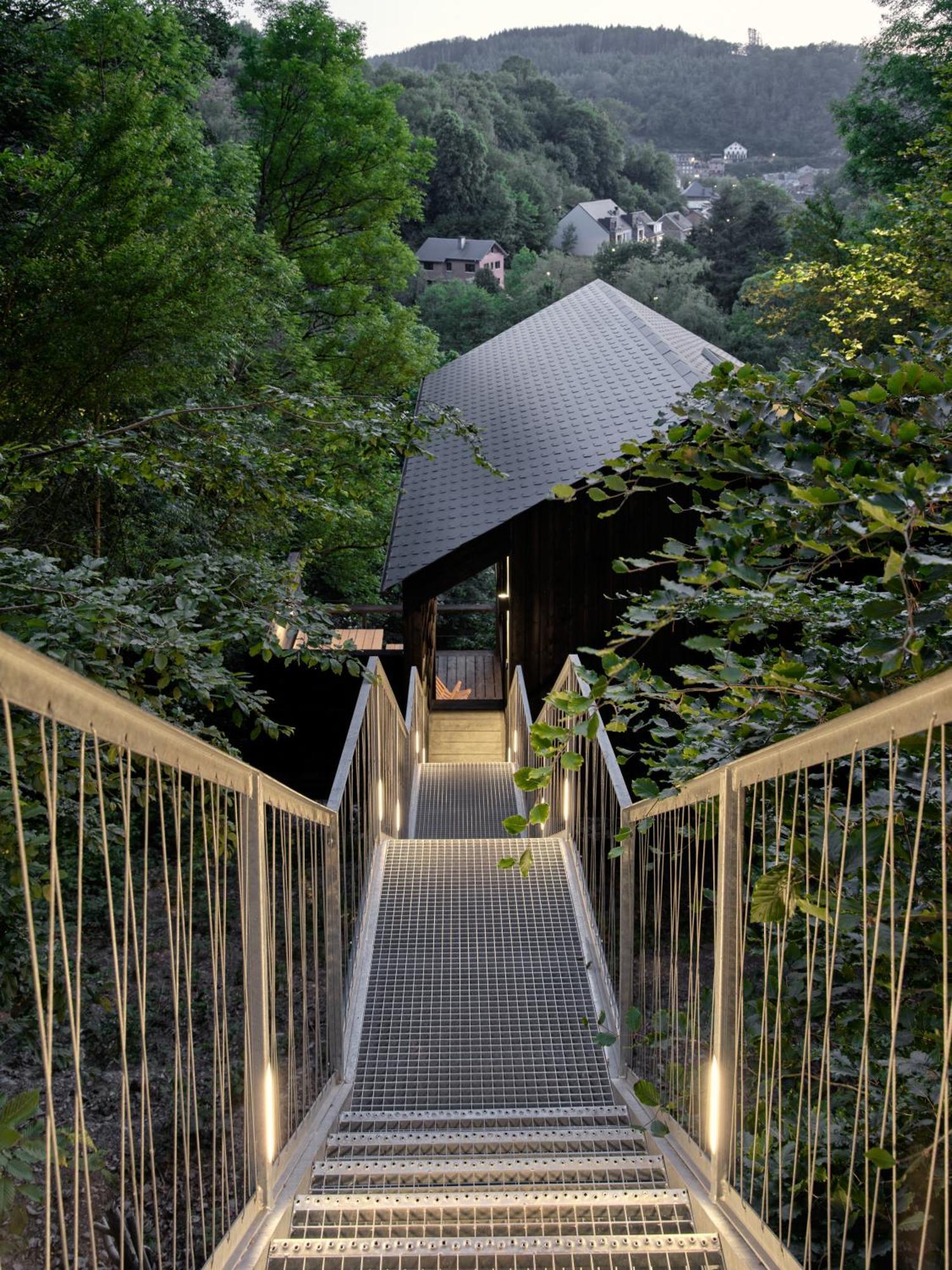 Hutstuf The Beaver & Private Outdoor Spa La Roche-en-Ardenne Exterior foto